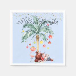 Serviette En Papier Mele Kalikimaka | Ile Noël