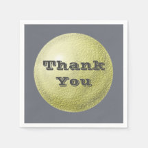 Merci Simple Gold Circle Gratitude Repas