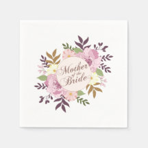 Mère de la mariée mariage | Serviette