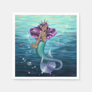 Serviette En Papier Mermaid Iole