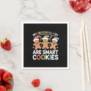 Serviette En Papier Mes enfants d'âge préscolaire sont des cookies int