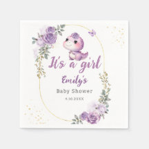 Mignonne fille moderne boho aquarelle dinosaure fl