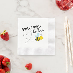 Serviette En Papier Mignonne Maman Jaune À Avoir