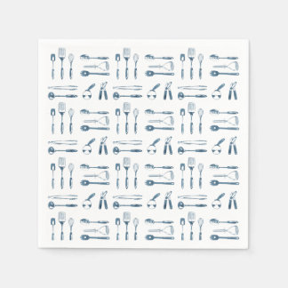 Serviette En Papier Minuscules ustensiles de cuisine