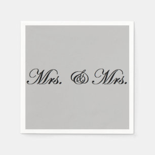 Serviette En Papier Mme et Mme serviettes