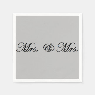 Serviette En Papier Mme et Mme serviettes