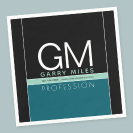 Serviette En Papier Modèle d'entreprise moderne | Toutes les couleurs 