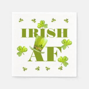 Serviette En Papier Moderne Funky IRISH AF