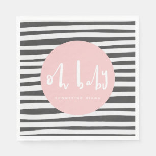 Serviette En Papier Mon bébé, baby shower
