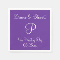 Monogramme Pur Coeur Formel Couleur Solide Papier 