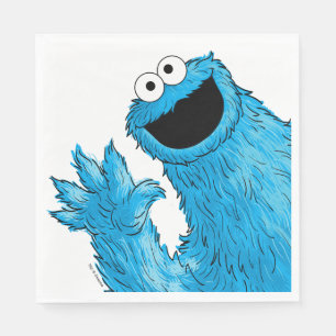Serviette En Papier Monster à la fin de cette histoire   Cookie