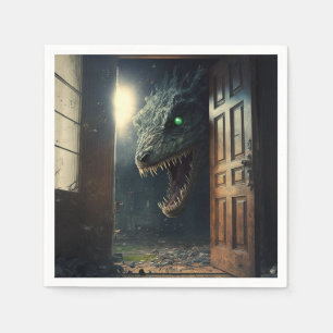 Serviette En Papier Monstres lurk