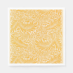 Serviette En Papier Morris - Larkspur, jaune doré