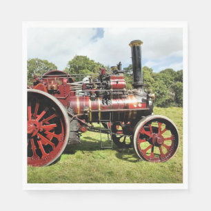 SERVIETTE EN PAPIER MOTEUR DE TRACTION DE VAPEUR