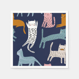Serviette En Papier Motif
