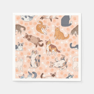 Serviette En Papier Motif