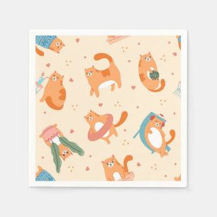 Serviette En Papier Motif