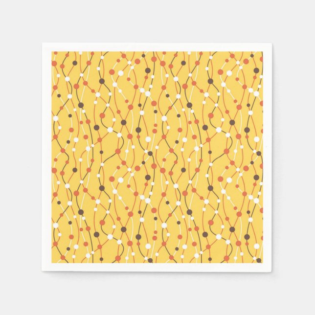 Serviette En Papier motif Abstrait (Devant)