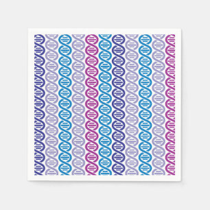 SERVIETTE EN PAPIER MOTIF ADN