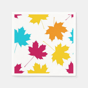 Serviette En Papier Motif automne