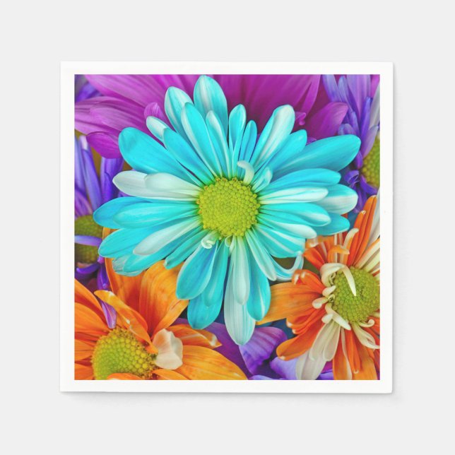 Serviette En Papier Motif Big Daisy (Devant)