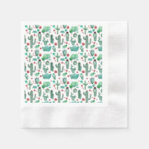 motif cactus et ladybug -, arrière - plan blanc
