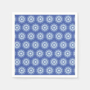Serviette En Papier Motif Cercle Mandala