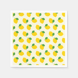 Serviette En Papier Motif citron