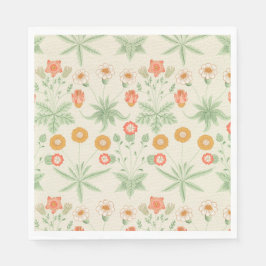 Serviette En Papier Motif Daisy (par William Morris)