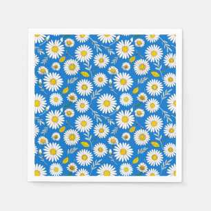 Serviette En Papier Motif de fleur de marguerite