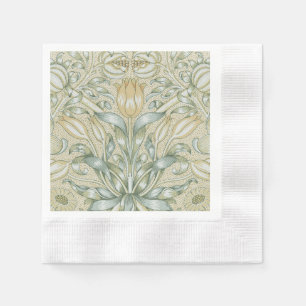 Serviette En Papier Motif de grenade antique William Morris Lily