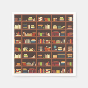 Serviette En Papier Motif de livre