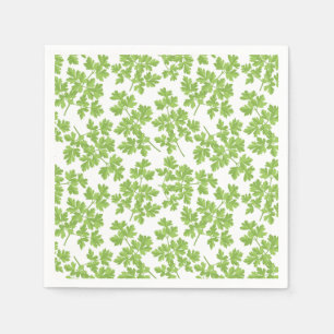 Serviette En Papier Motif de persil