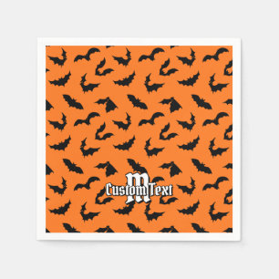 Serviette En Papier Motif de silhouettes de chaume