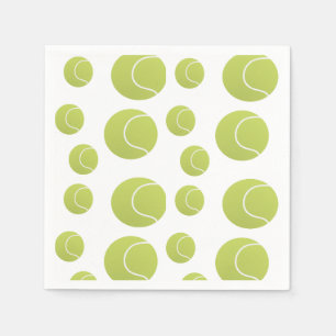 Serviette En Papier motif de tennis