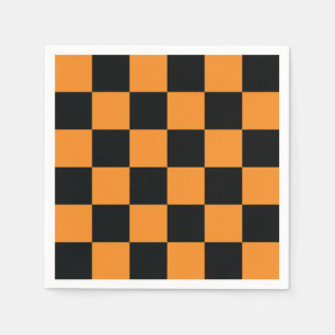 Serviette En Papier Motif des chèques d'Halloween