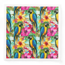 Motif d'été tropical