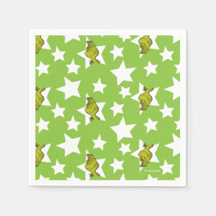 Serviette En Papier Motif d'étoile qui louche Grinch