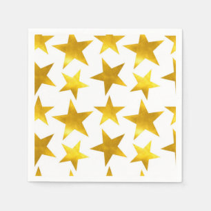 Serviette En Papier Motif d'étoiles