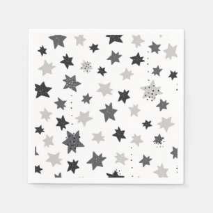 Serviette En Papier Motif d'étoiles