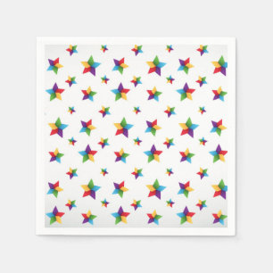 Serviette En Papier Motif d'étoiles