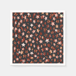 Serviette En Papier Motif d'étoiles
