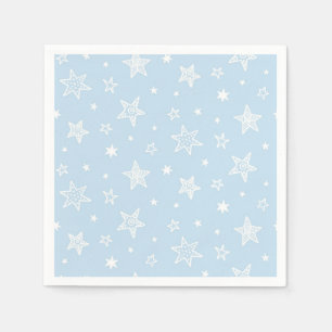 Serviette En Papier Motif d'étoiles