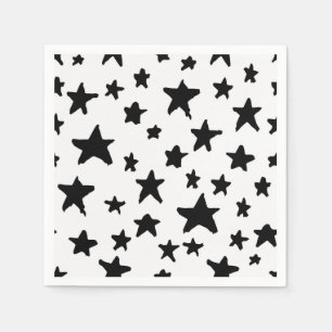 Serviette En Papier Motif d'étoiles