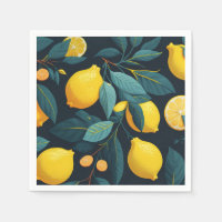 Motif du jardin de citron. Agrumes tropicaux jaune