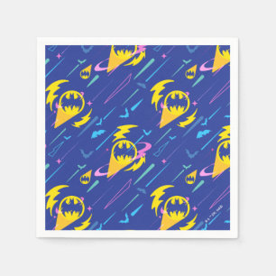 Serviette En Papier Motif du signal de chauve-souris Batman