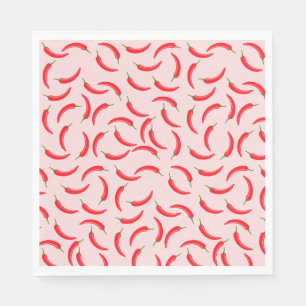Serviette En Papier Motif épicé Red Chili