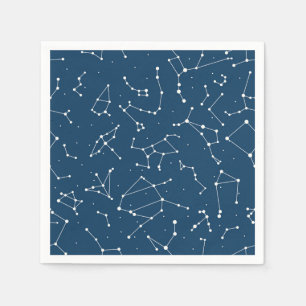 Serviette En Papier Motif étoile Constellation