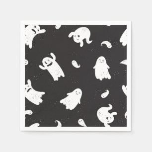 Serviette En Papier Motif fantôme