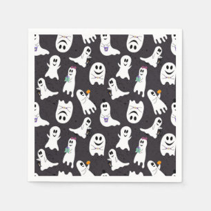 Serviette En Papier Motif fantôme